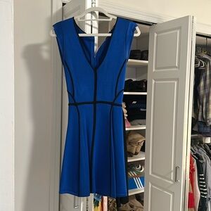 French Connection blue dress